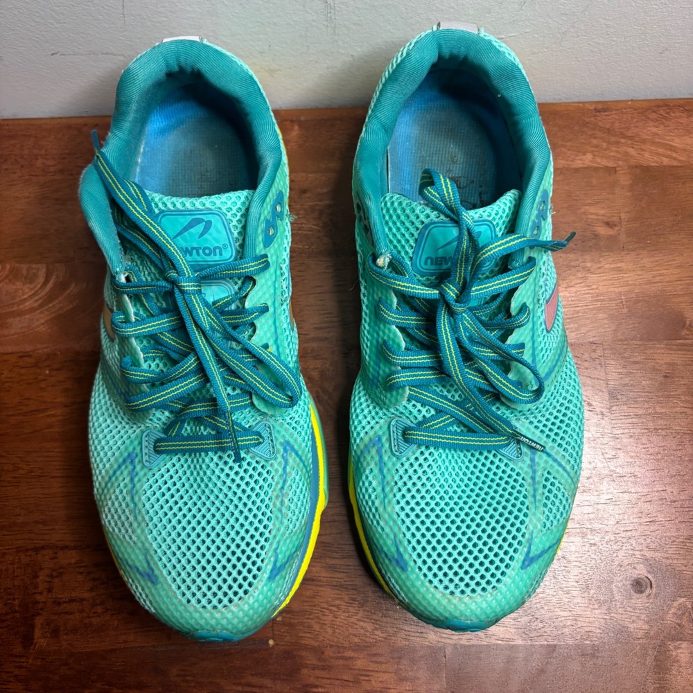 Newton Teal Distance Running Shoes Womens 8.5